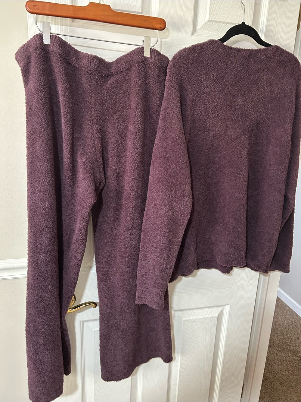 Softies Marshmallow Lounge Set in Deep Plum - Women’s L - Picture 2 of 6